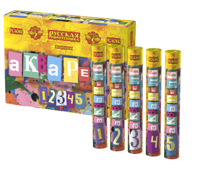 Акварель Фонтан пиротехнический купить в Новосибирске | novosibirsk.salutsklad.ru