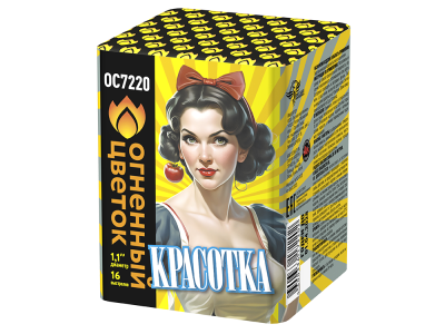 Красотка Батарея салютов купить в Новосибирске | novosibirsk.salutsklad.ru