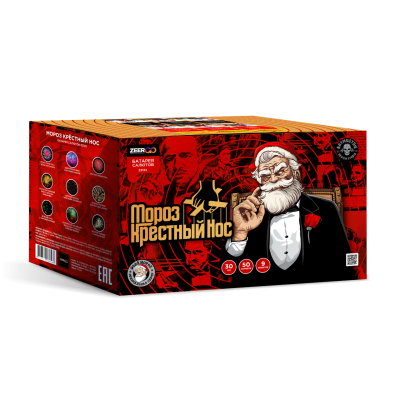 Мороз Крестный нос Батарея салютов купить в Новосибирске | novosibirsk.salutsklad.ru