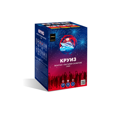 Круиз Фонтан фейерверк купить в Новосибирске | novosibirsk.salutsklad.ru